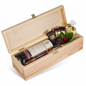 Upominek świąteczny z winem ES15 Anielski przysmak