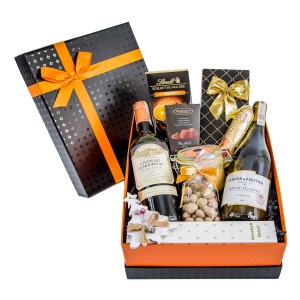 Upominek świąteczny z winem białym i czerwonym ES120 Wina Smak