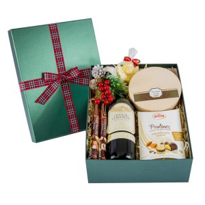 Upominek świąteczny z winem ES145 Anielskie Spotkanie